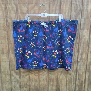 Walt Disney World 50th Vault Collection 15 Year Mickey Castle Skirt Womens Sz 3X
